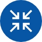Four arrows pointing towards the center of the icon